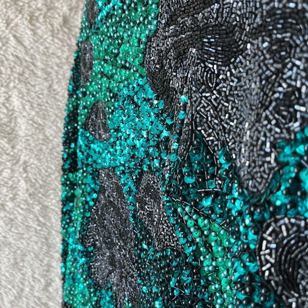 RARE Beaded Indian Head Sequined Jacket - Picture 11 of 17